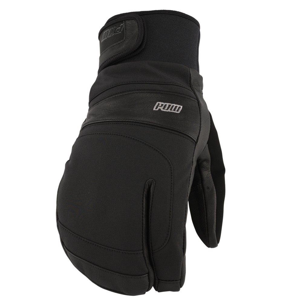 Mens 3 Finger Ski Gloves