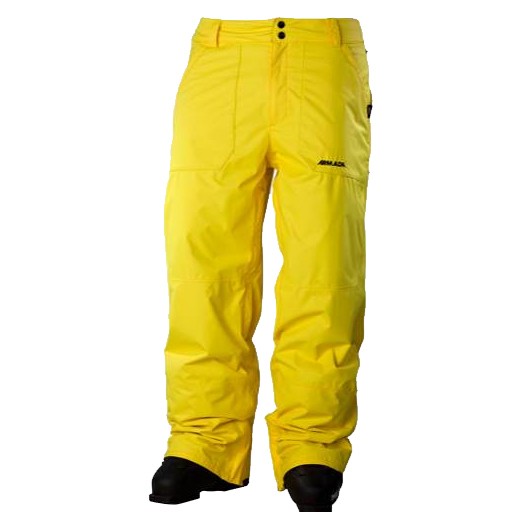 Armada Runout Mens Ski Pants, Yellow, swatch