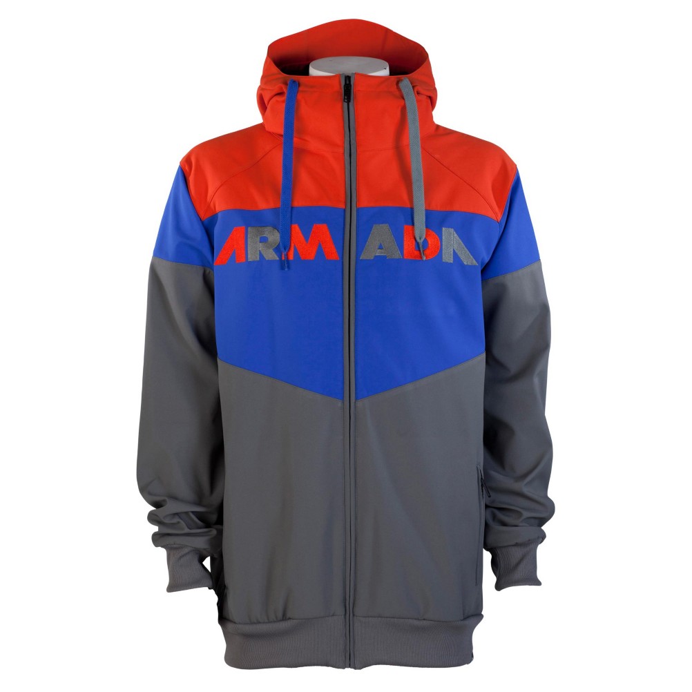 Armada Rekon Softshell 2L Hoodie, Charcoal, swatch