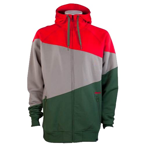 Armada Tri Fleece Hoodie, Forest, swatch