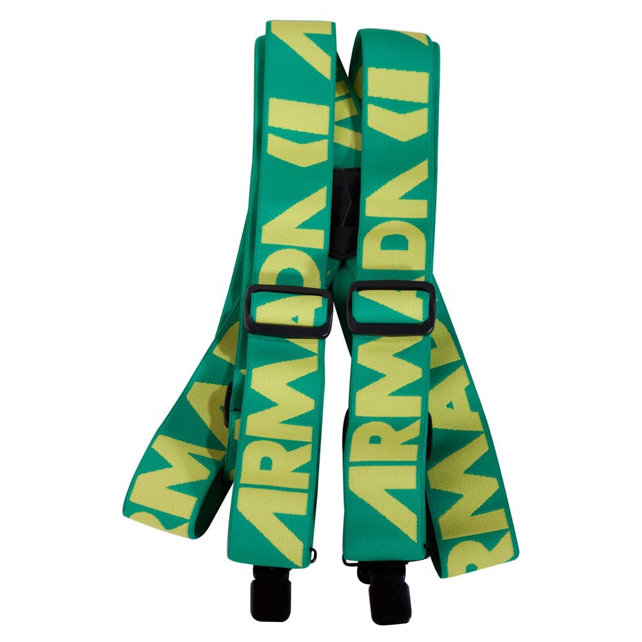 Armada Stage Suspenders, Green, medium