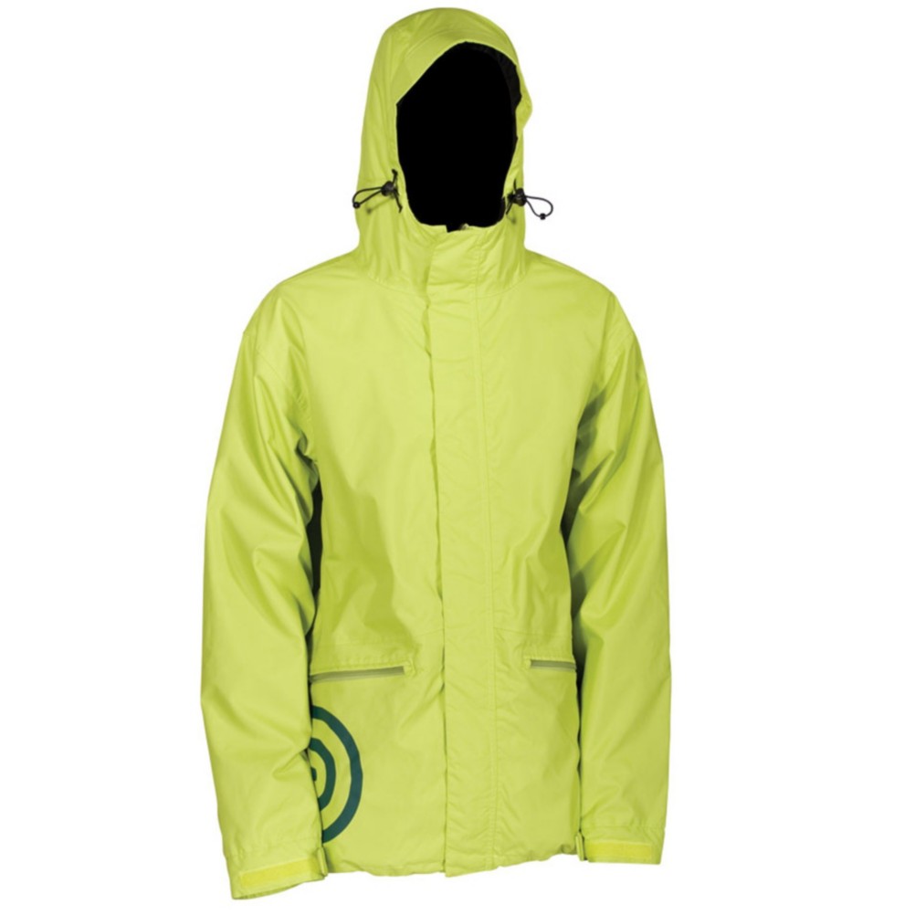 Air Blaster Javier Mens Shell Snowboard Jacket, Slime Oxford, swatch