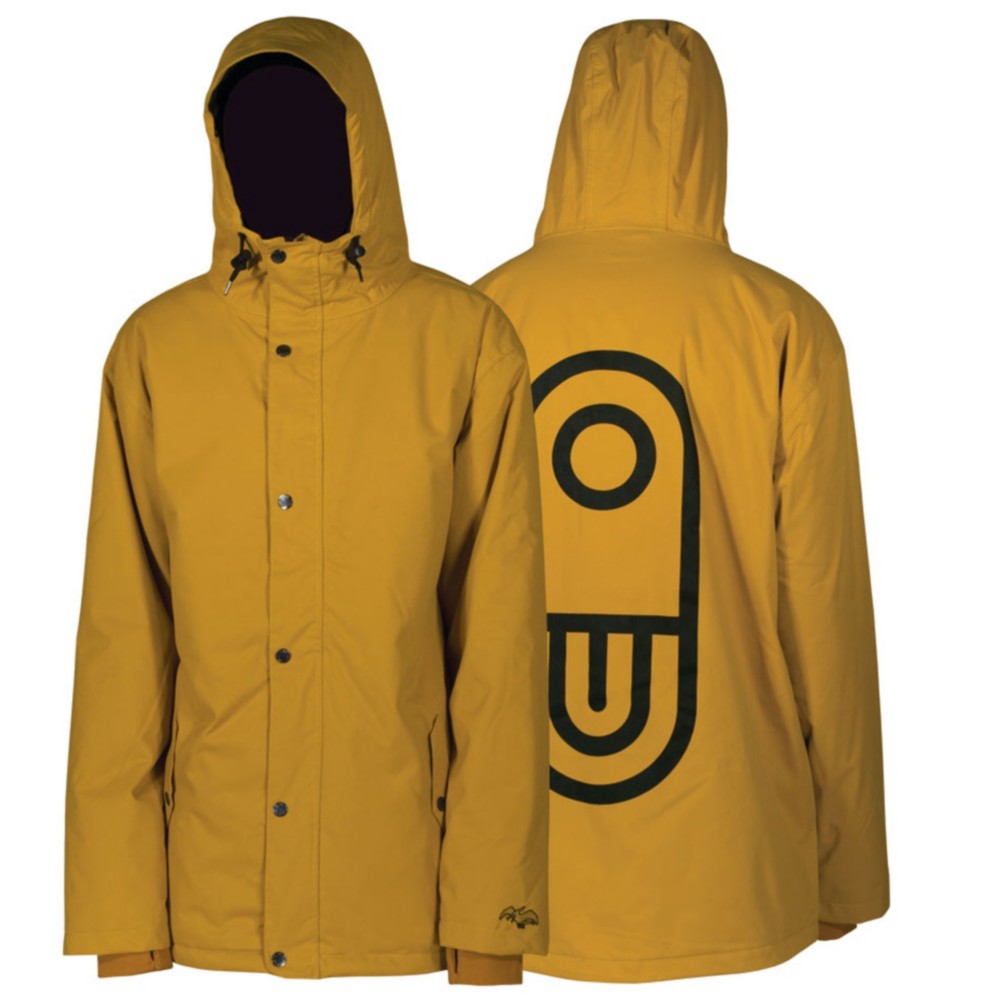 Air Blaster Freedom Toaster Mens Insulated Snowboard Jacket, Inca Gold Baby Twill, medium