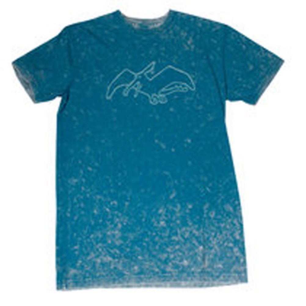Air Blaster Acid Wash Terry T-Shirt, North Atlantic, medium