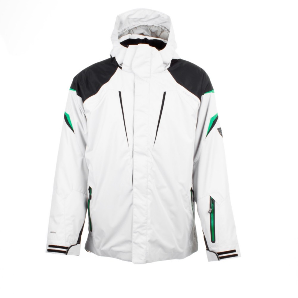 Obermeyer Cobra Mens Insulated Ski Jacket, Birch Gray, swatch