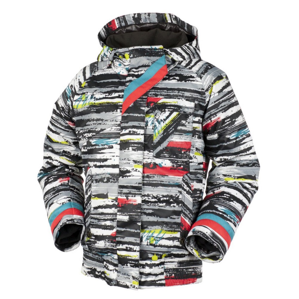 Obermeyer Alice Girls Ski Jacket, Girls Alt 3 Scribble, swatch
