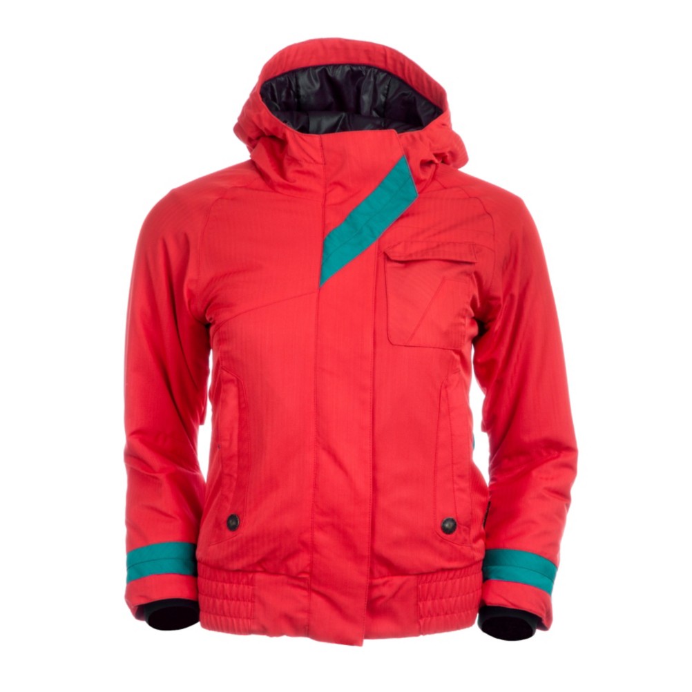 Obermeyer Alice Girls Ski Jacket, Poppy, swatch