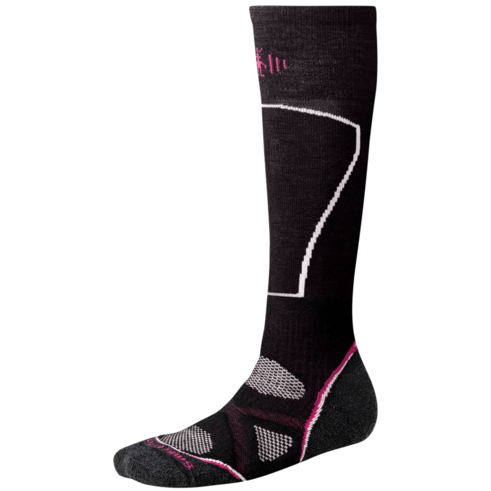 SmartWool PhD Ski Light Womens Ski Socks, , medium