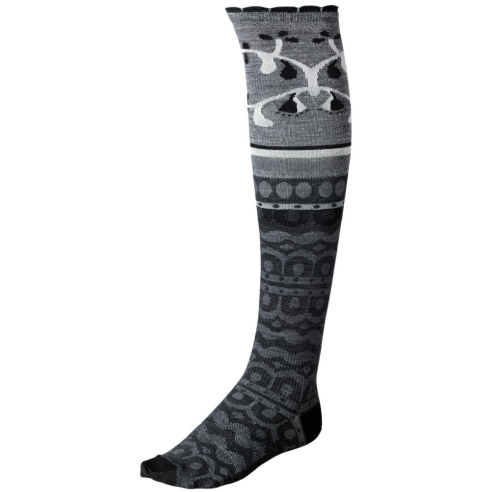 SmartWool Ornamental Melange Womens Socks, Black, medium