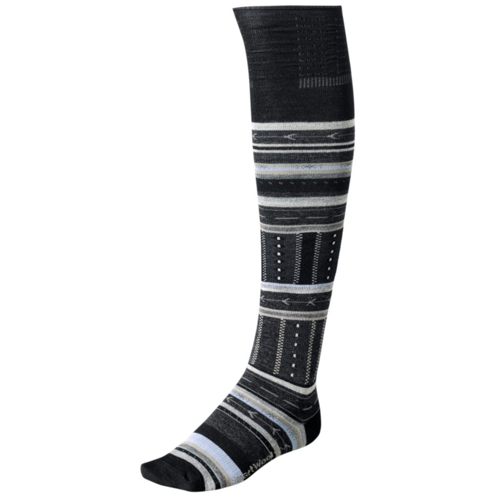 SmartWool Gleaming Seedling Womens Socks, Black, medium