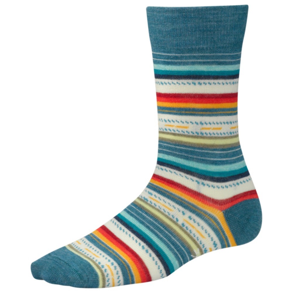 SmartWool Margarita Womens Socks, Aegean Heather, medium