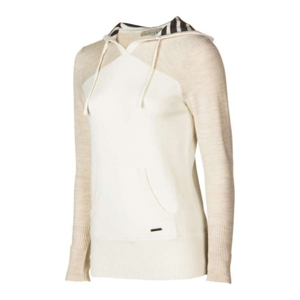 SmartWool Palisade Hoody Womens Sweater, Natural, swatch