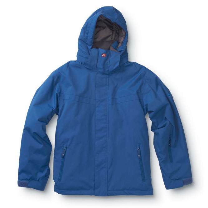 Quiksilver Last Mission Boys Snowboard Jacket, Royal Blue, swatch