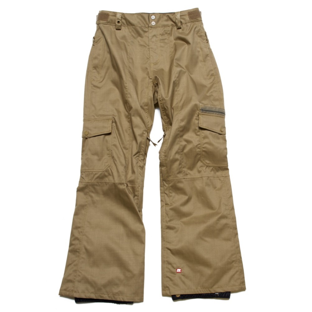 Quiksilver Kit Mens Snowboard Pants, Kahaki, swatch