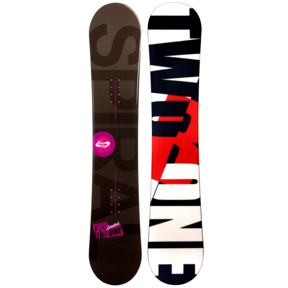 2B1 Spiral Black Snowboard