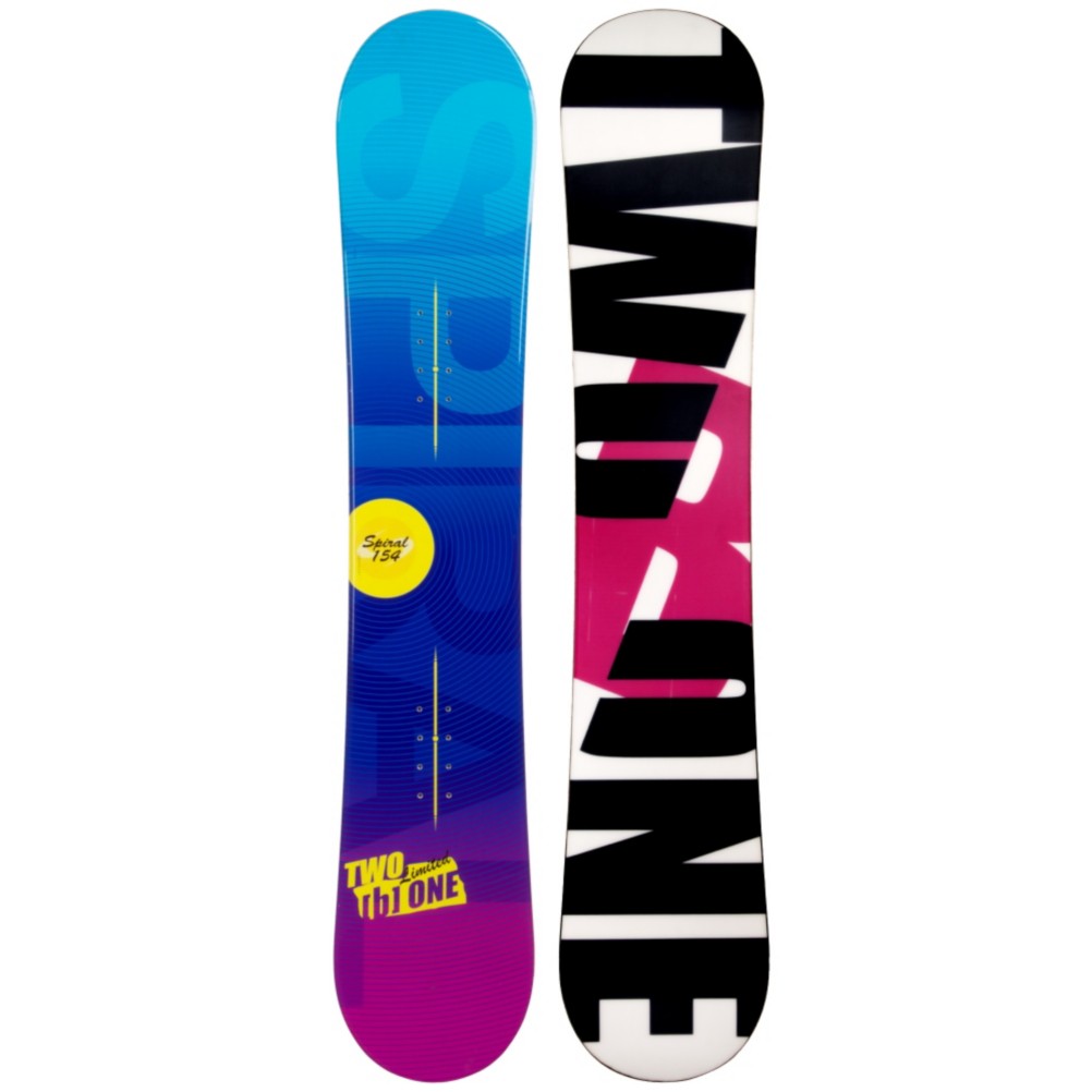 2B1 Spiral Blue Snowboard