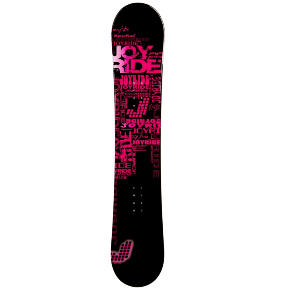 JoyRide Text Pink Rocker Girls Snowboard, , medium