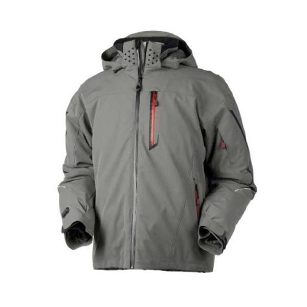 Obermeyer Osprey Mens Insulated Ski Jacket, Smoke, medium