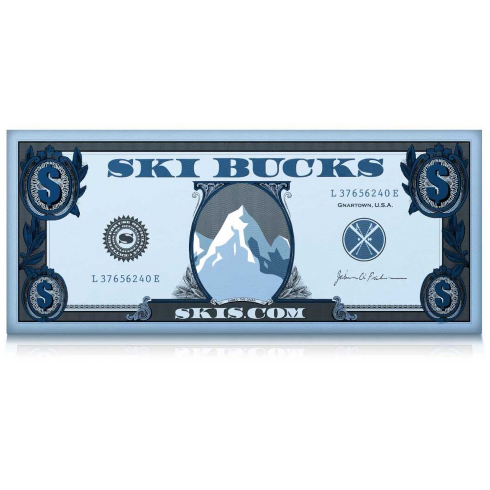 $25 Ski Bucks