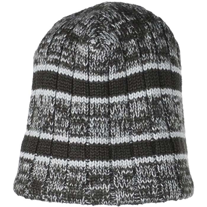 Obermeyer Bridger Knit Hat, Peat, swatch