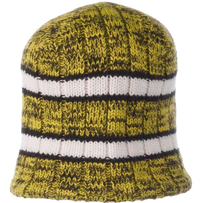 Obermeyer Bridger Knit Hat, Acid Yellow, medium