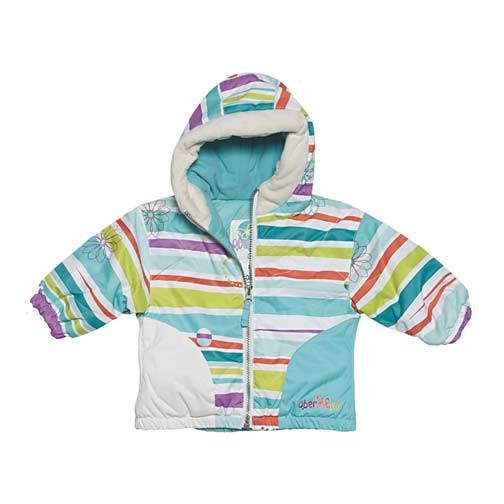 Obermeyer Belle Toddler Girls Ski Jacket, Stripecicle Print, swatch