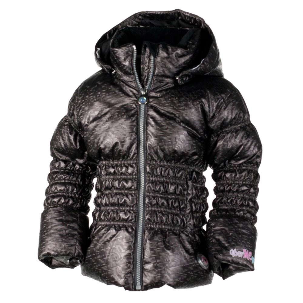 Obermeyer Sheer Bliss Toddler Girls Ski Jacket, Anthracite, swatch