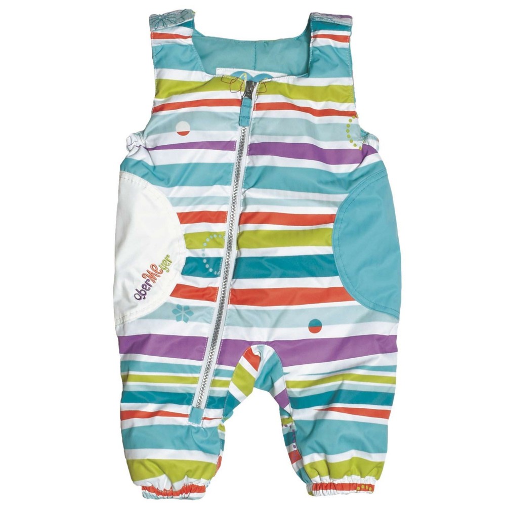 Obermeyer Arielle Bib Toddler Girls Ski Pants, Stripecicle Print, swatch