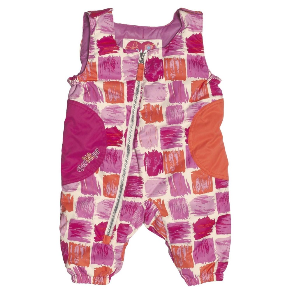 Obermeyer Arielle Bib Toddler Girls Ski Pants, Paintbrush Print, medium