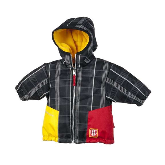 Obermeyer Sam Toddler Ski Jacket, Black Plaid, medium
