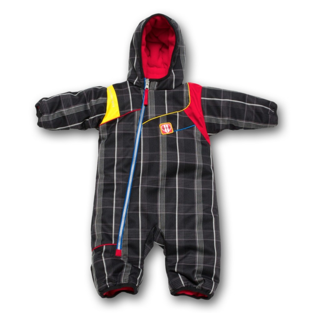 Obermeyer Ricky Bunting Toddler Ski Jacket, Black Plaid, swatch