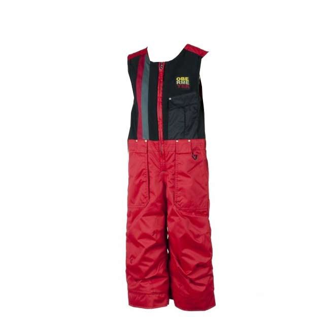 Obermeyer Chill Factor Bib Toddlers Ski Pants, True Red, swatch