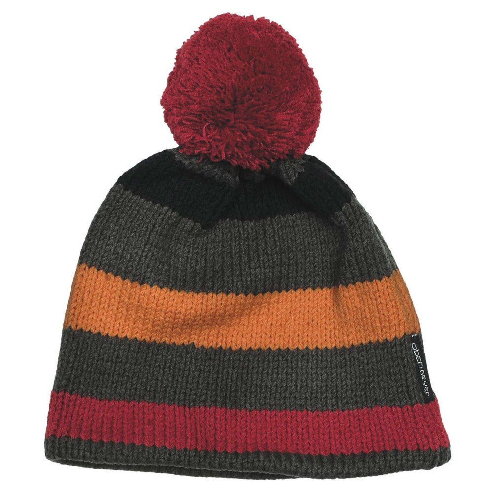 Obermeyer Sassy Knit Kids Hat, Anthracite, medium