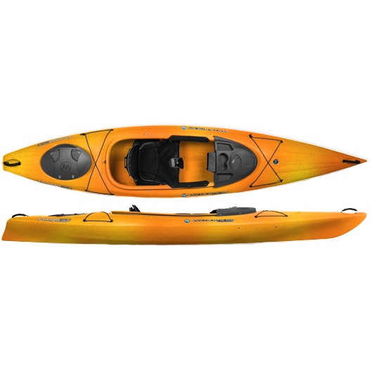 Wilderness Systems Pungo 120 Recreational Kayak 2013, Mango, swatch