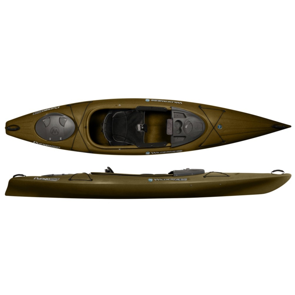 Wilderness Systems Pungo 120 Recreational Kayak 2013, Olive, swatch