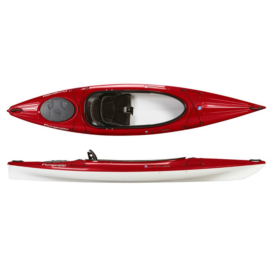 Wilderness Systems Pungo 120 Ultralite Recreational Kayak 2013, Red, swatch