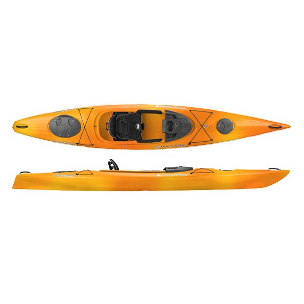 Wilderness Systems Pungo 140 Recreational Kayak 2013, Mango, swatch