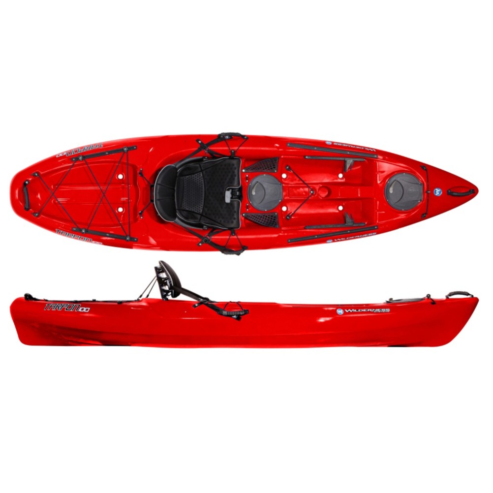Wilderness Systems Tarpon 100 Sit On Top Kayak 2013, Red, swatch