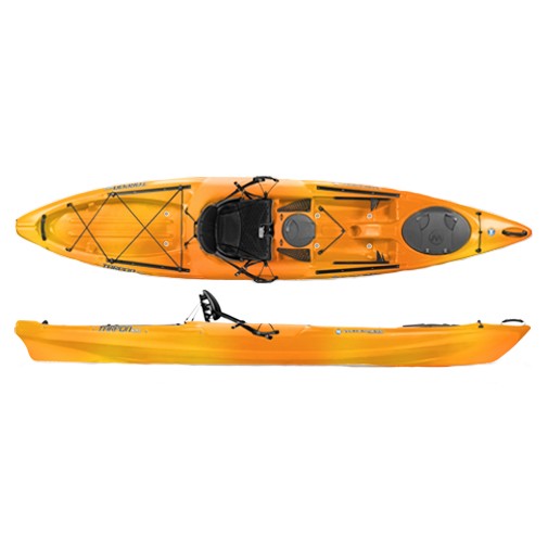 Wilderness Systems Tarpon 120 Sit On Top Kayak 2013, Mango, swatch