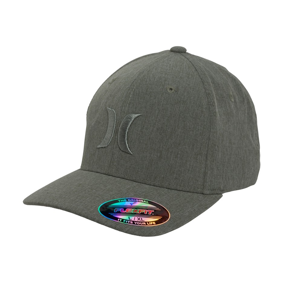 Hurley Phantom Flexfit Hat, Olive Moss, swatch