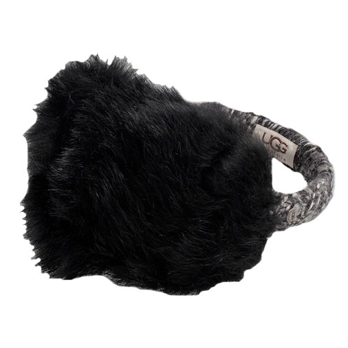 UGG Australia Bococa Earmuff Womens Hat, Black, medium