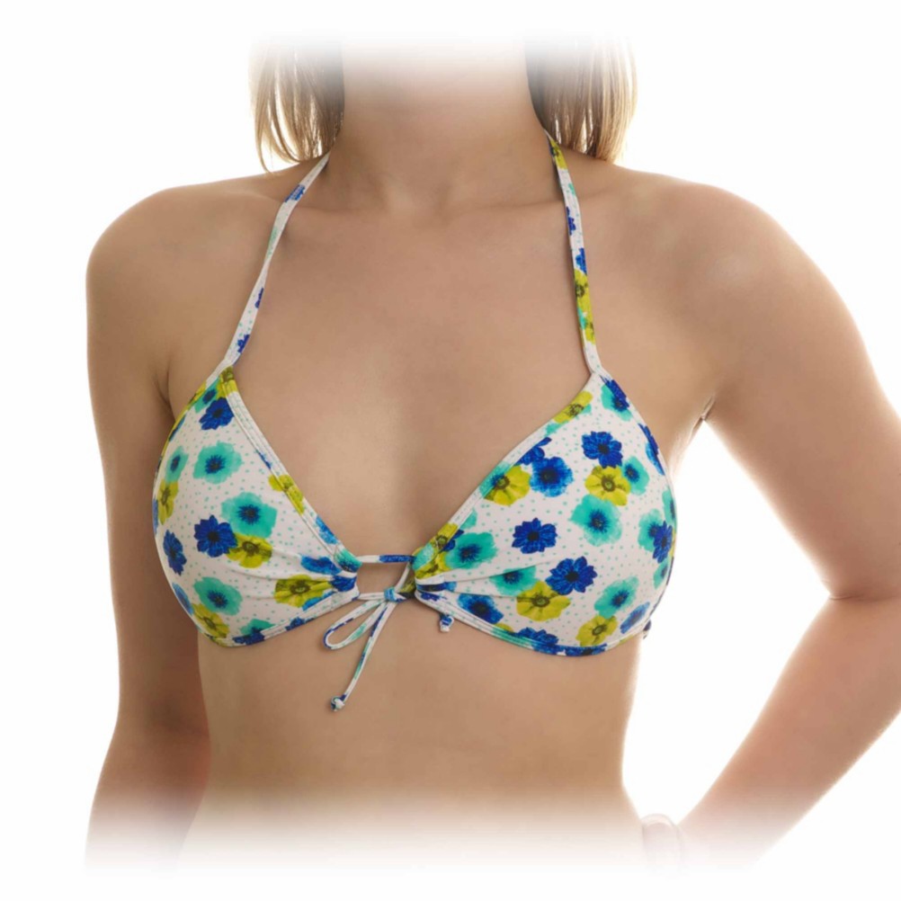 Body Glove Whimsy Baby Love Bathing Suit Top, Sea Blue, medium