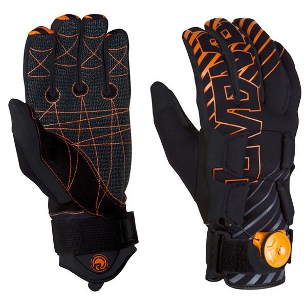 Radar Skis Strada Boa Water Ski Gloves 2013, Glo Orange, medium