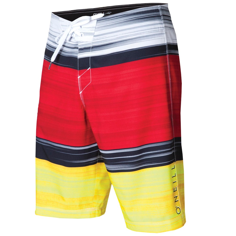 O'Neill HyperFreak Bonus Board Shorts, Red, swatch