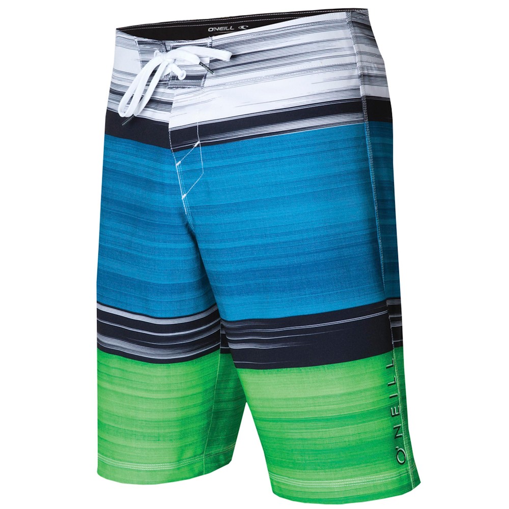 O'Neill HyperFreak Bonus Board Shorts, Blue, medium