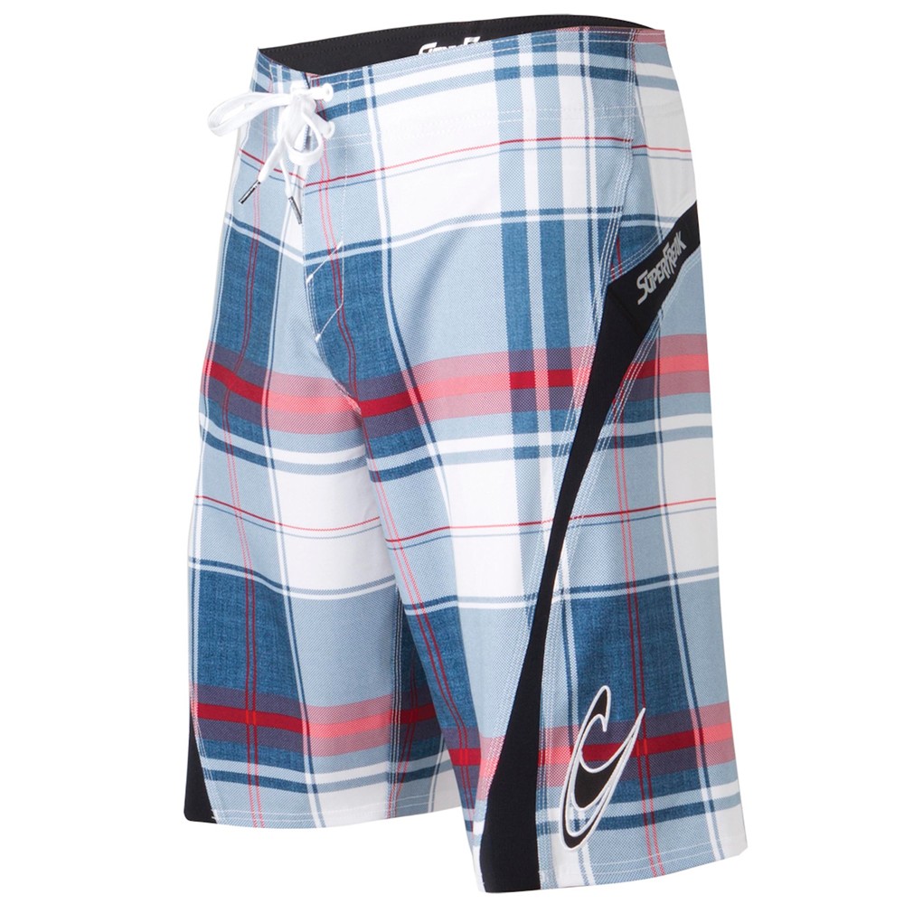 O'Neill SuperFreak Printed Board Shorts, White, medium