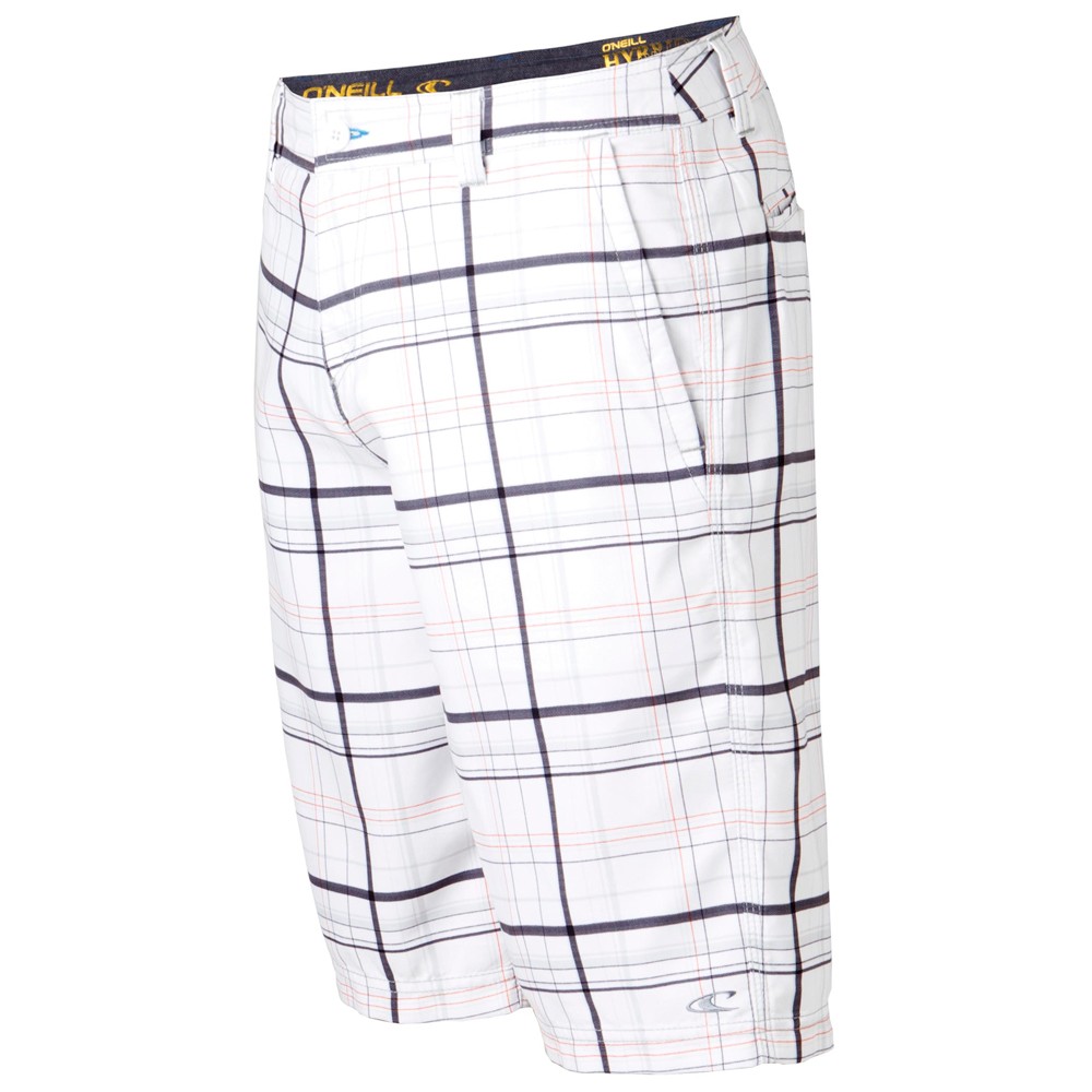 O'Neill Triumph Hybrid Board Shorts, White, swatch