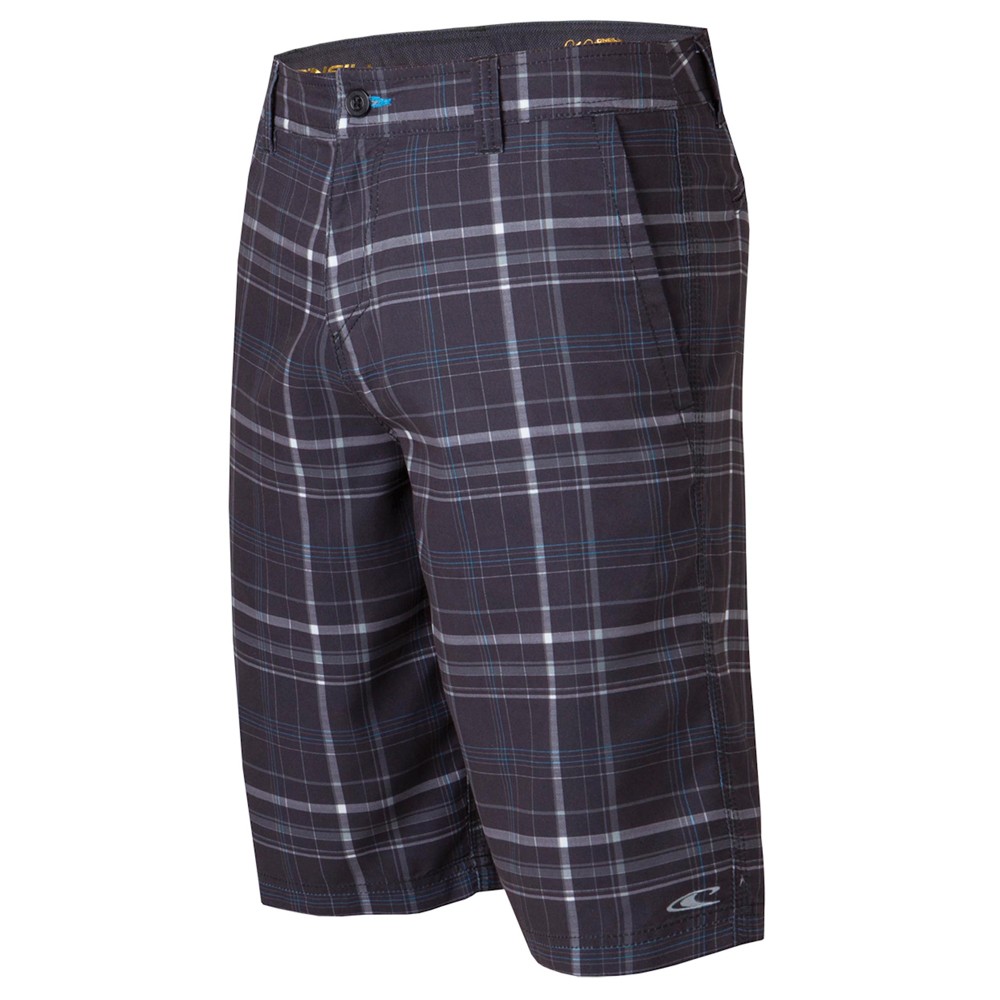 O'Neill Triumph Hybrid Board Shorts, Black, medium