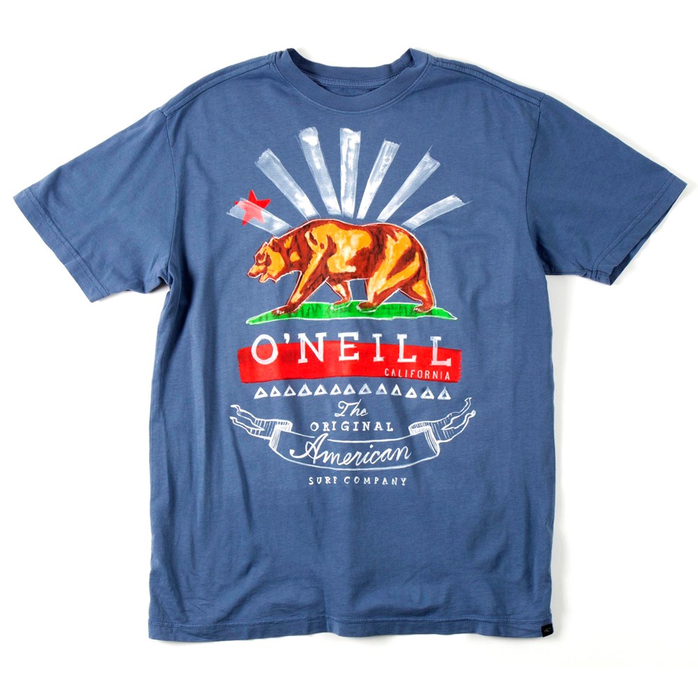 O'Neill Grizzly T-Shirt, Cadet Blue, medium