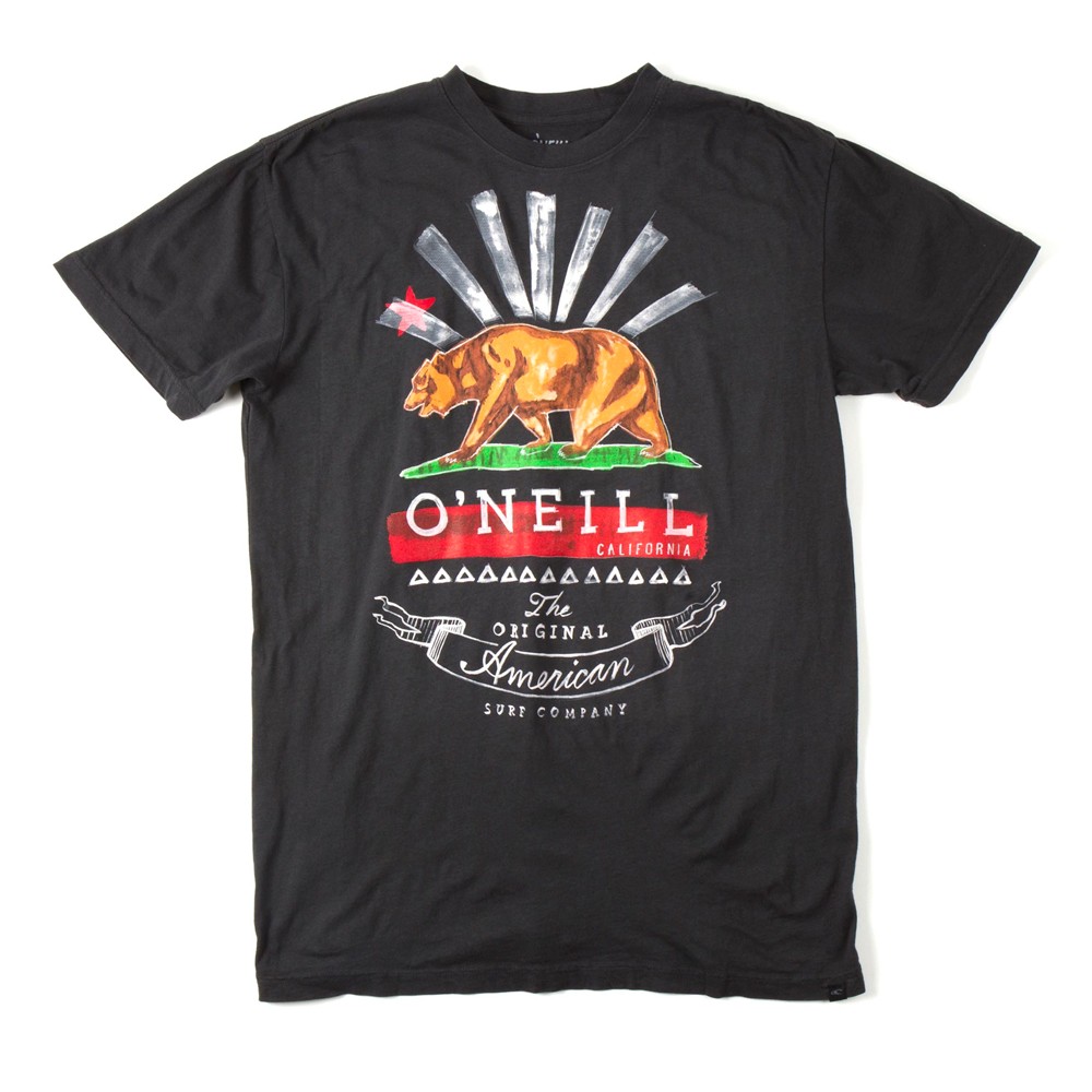 O'Neill Grizzly T-Shirt, Pirate Black, swatch